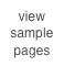 view sample pages